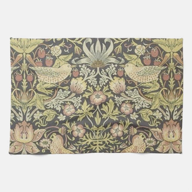 William Morris Tea Towel (Horizontal)