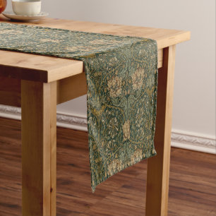 William Morris: The Honeysuckle Short Table Runner