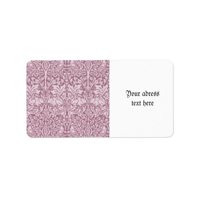 William Morris,The Strawberry thief,revamped,art n Label (Front)