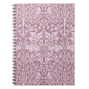 William Morris,The Strawberry thief,revamped Notebook