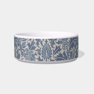 William Morris Thistle Sage Blue Pattern Bowl