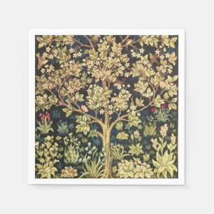 William Morris Tree Of Life Napkin