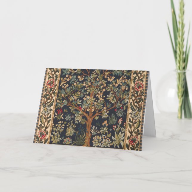 William Morris - Tree Of Life Original Card (Front)