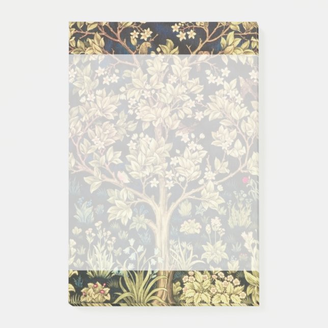 William Morris Tree Of Life Post-it Notes (Front)