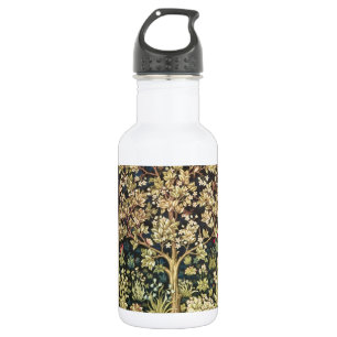 William Morris Tree Of Life Vintage Pre-Raphaelite 532 Ml Water Bottle