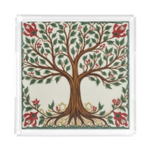 William Morris tree of life Vintage pre-raphaelite