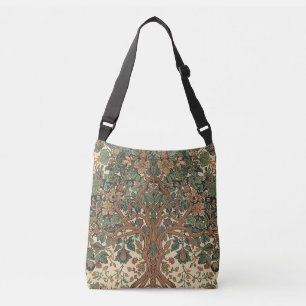 William Morris Tree Of Life Vintage Pre-Raphaelite Crossbody Bag