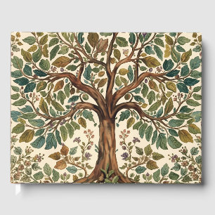 William Morris Tree Of Life Vintage Pre-Raphaelite Guest Book