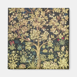 William Morris Tree Of Life Vintage Pre-Raphaelite Magnet