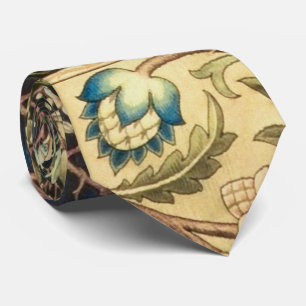 William Morris Tree Of Life Vintage Pre-Raphaelite Tie