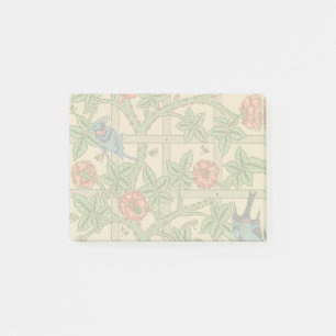 William Morris Trellis Classic Wallpaper Design Post-it Notes