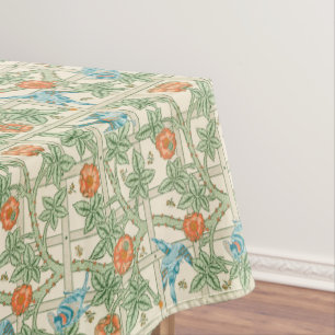 William Morris Trellis Victorian Wallpaper Tablecloth