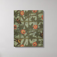 William Morris Trellis Wallpaper Art