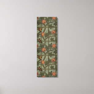 William Morris Trellis Wallpaper Art Canvas Print