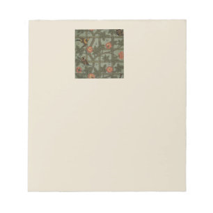 William Morris Trellis Wallpaper Art Notepad