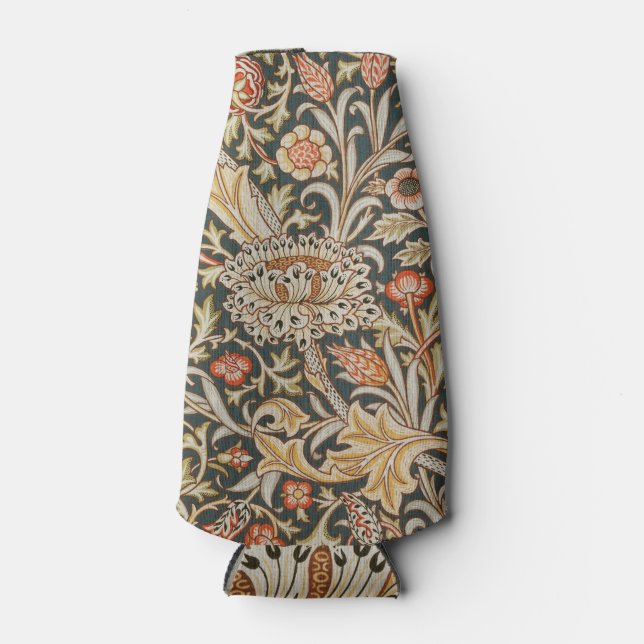 William Morris Trent Garden Flower Classic Botanic Bottle Cooler (Front)