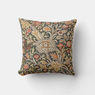 William Morris Trent Garden Flower Classic Botanic Cushion