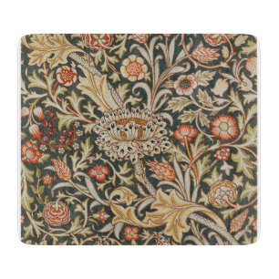 William Morris Trent Garden Flower Classic Botanic Cutting Board