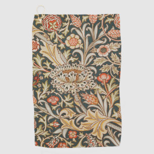 William Morris Trent Garden Flower Classic Botanic Golf Towel
