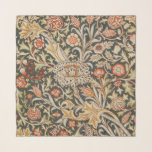 William Morris Trent Garden Flower Classic Botanic Scarf<br><div class="desc">This classic William Morris design was created in 1888 by John Henry Dearle. The ornate flower design is a gorgeous botanical pattern for an elegant décor touch.</div>