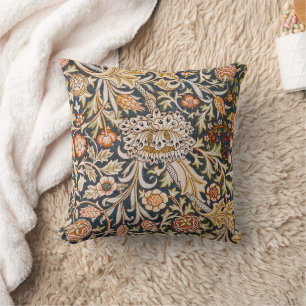 William Morris Trent Garden Flower Pattern Classic Cushion