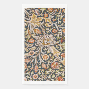 William Morris Trent Garden Flower Pattern Classic Napkin