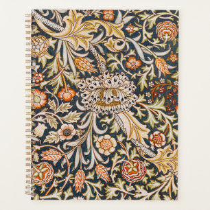 William Morris Trent Garden Flower Pattern Classic Planner