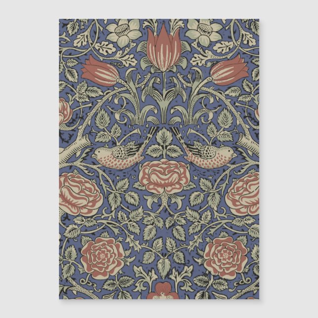William Morris Tudor Rose Wallpaper (Front)