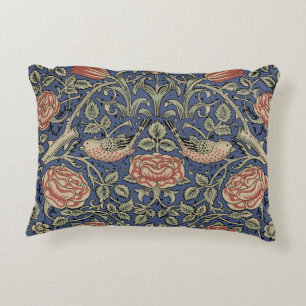 William Morris Tudor Rose Wallpaper Decorative Cushion
