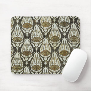 William Morris Tulip and Trellis Blue Floral Art Mouse Pad