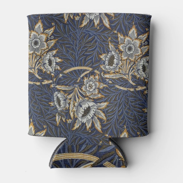 william morris tulip and willow tapestry pattern can cooler (Front)