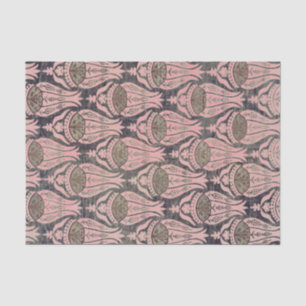 William Morris TULIP GREY AND PINK Tissue Paper