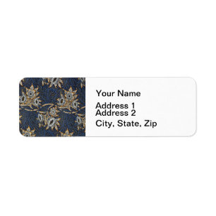 William Morris Tulip Willow Pattern Blue Floral