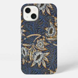William Morris Tulip Willow Pattern Blue Floral iPhone 13 Case