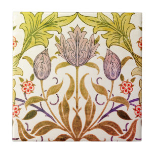 William Morris Tulips Tile