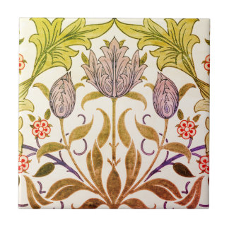 William Morris Tulips Tile