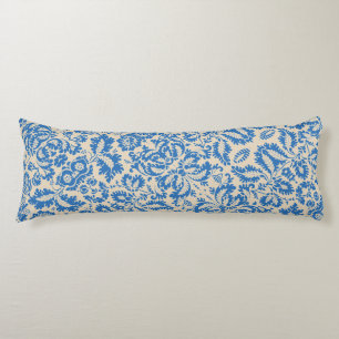 William Morris Venetian Flower Damask Brocade Body Cushion