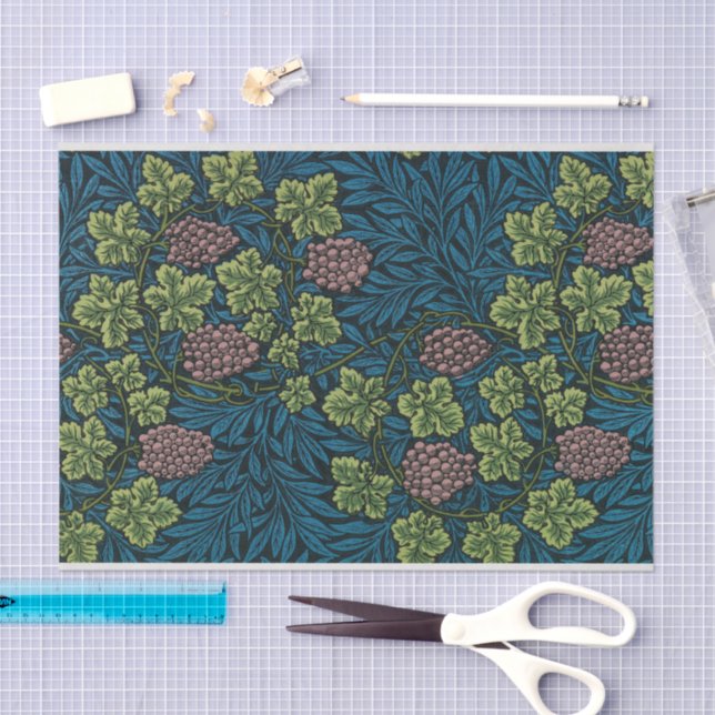 William Morris Vine Pattern Decoupage Paper (Craft)