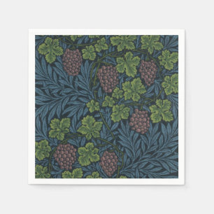 William Morris Vine Wallpaper Design Napkin