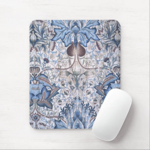 William Morris - Vintage Artichoke Flower Pattern Mouse Pad
