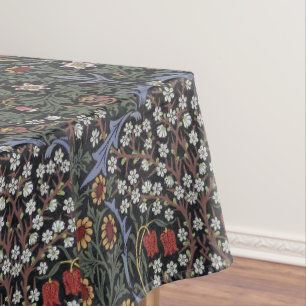 William Morris Vintage Blackthorn Floral Pattern   Tablecloth