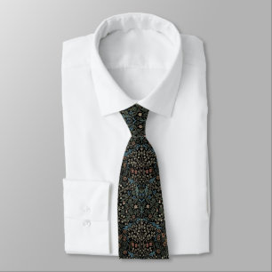 William Morris Vintage Blackthorn Pattern Tie