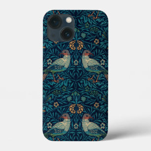 William Morris Vintage Blue Birds Pattern Case-Mat iPhone 13 Mini Case