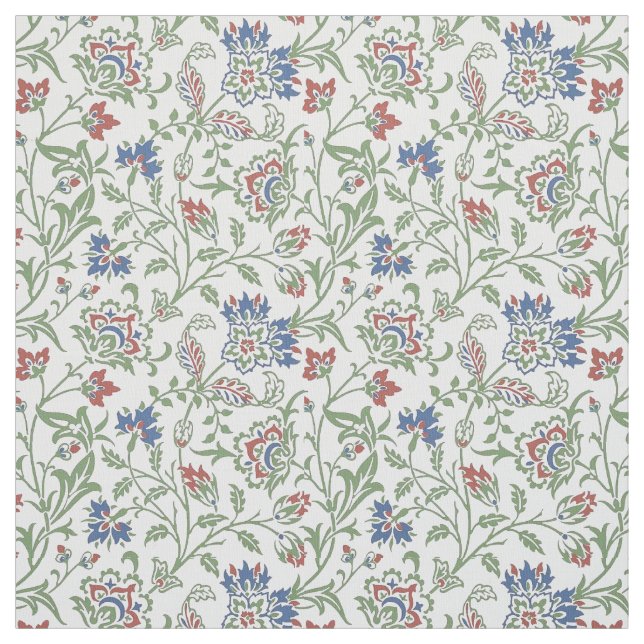 William Morris Vintage Brentwood Pattern Fabric (Swatch)