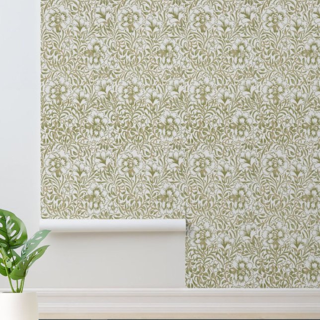 William Morris Vintage Carnation Pattern Wallpaper (Creator Uploaded)