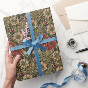 William Morris Vintage Elegant Floral Pattern  Wrapping Paper