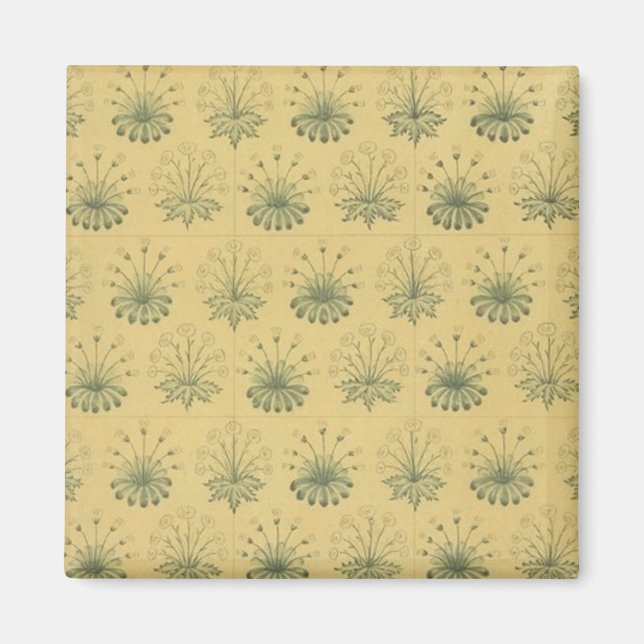 William Morris Vintage Fabric Art Magnets 24 (Front)