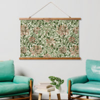 William Morris Vintage Honeysuckle Pattern