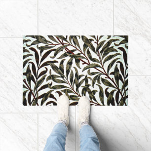 William Morris vintage pattern, Willow Bough Doormat