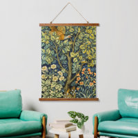 William Morris Vintage Pheasant Squirrel Flower